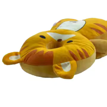 Baby Tiger Cotton 6+ Months Head & Back Safety Pillow Lightweight Pads - Prevents Baby Backward Fall